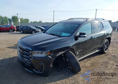 2023 GMC Acadia Awd At4 из США, поврежденный, VIN 1GKKNLLS6PZ225445